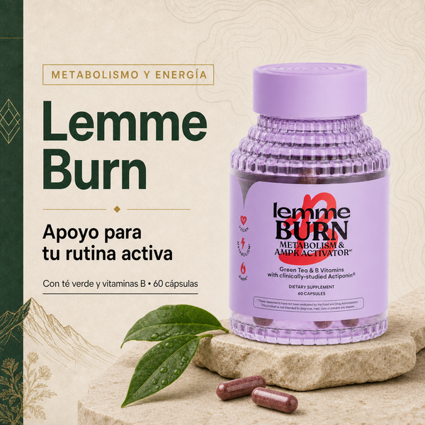 Lemme Burn — Activador de Metabolismo con AMPK y Vitaminas B