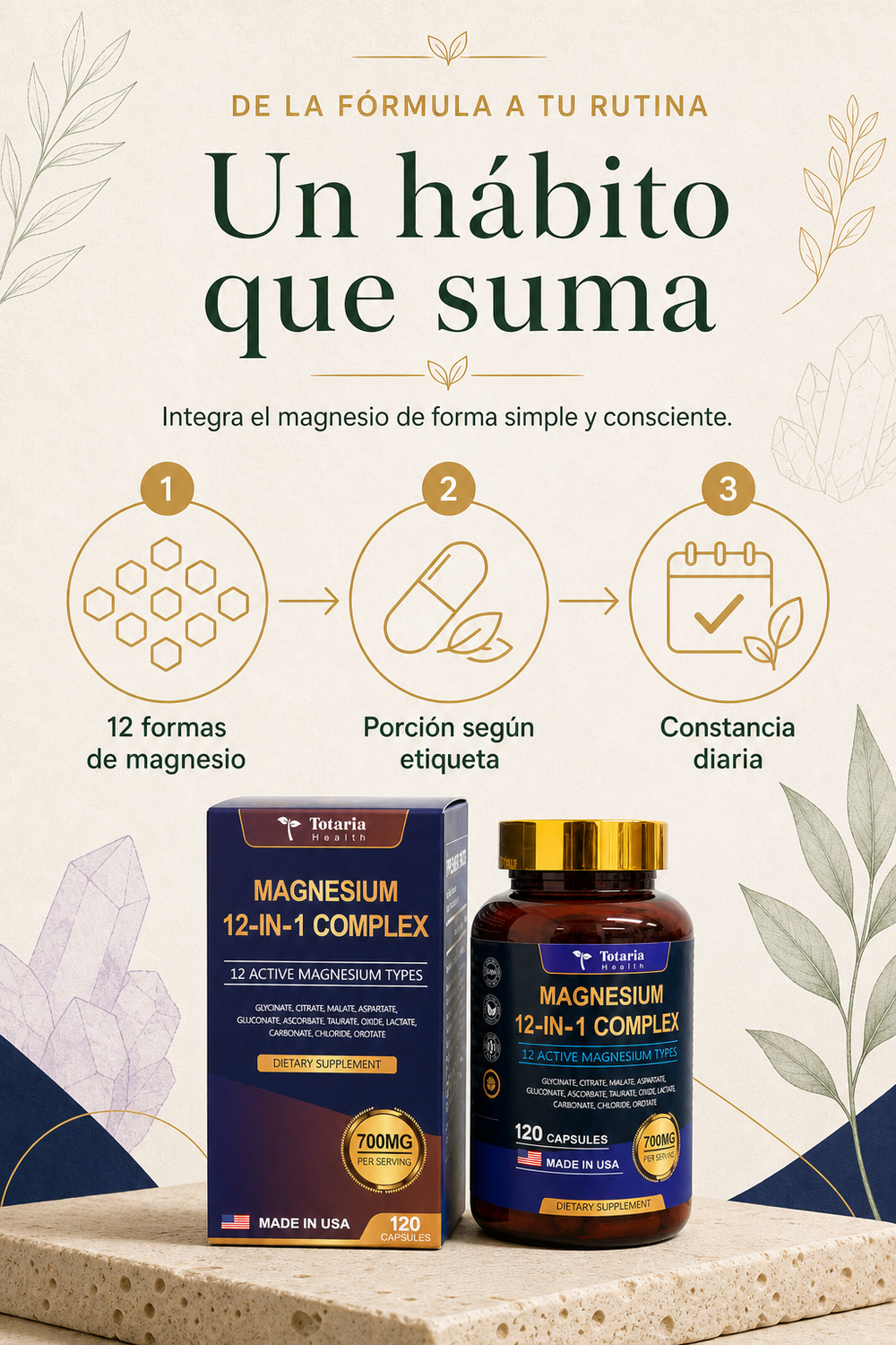 Magnesium 12-in-1 Complex — Totaria Health