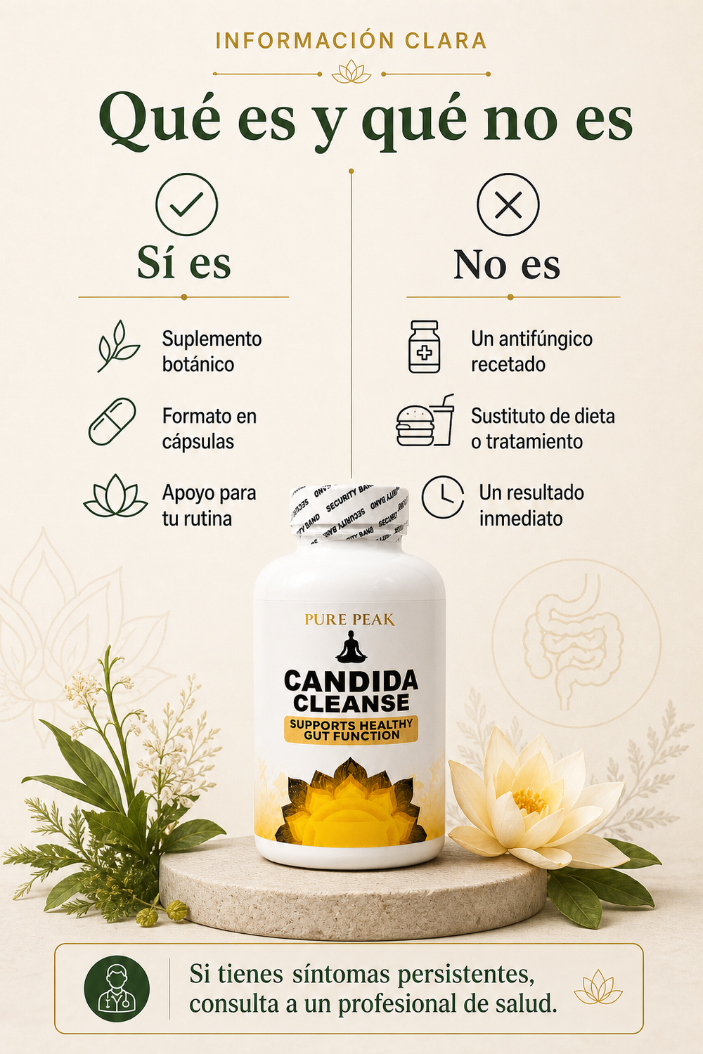Candida cleanse, ayuda a combatir el hongo candida