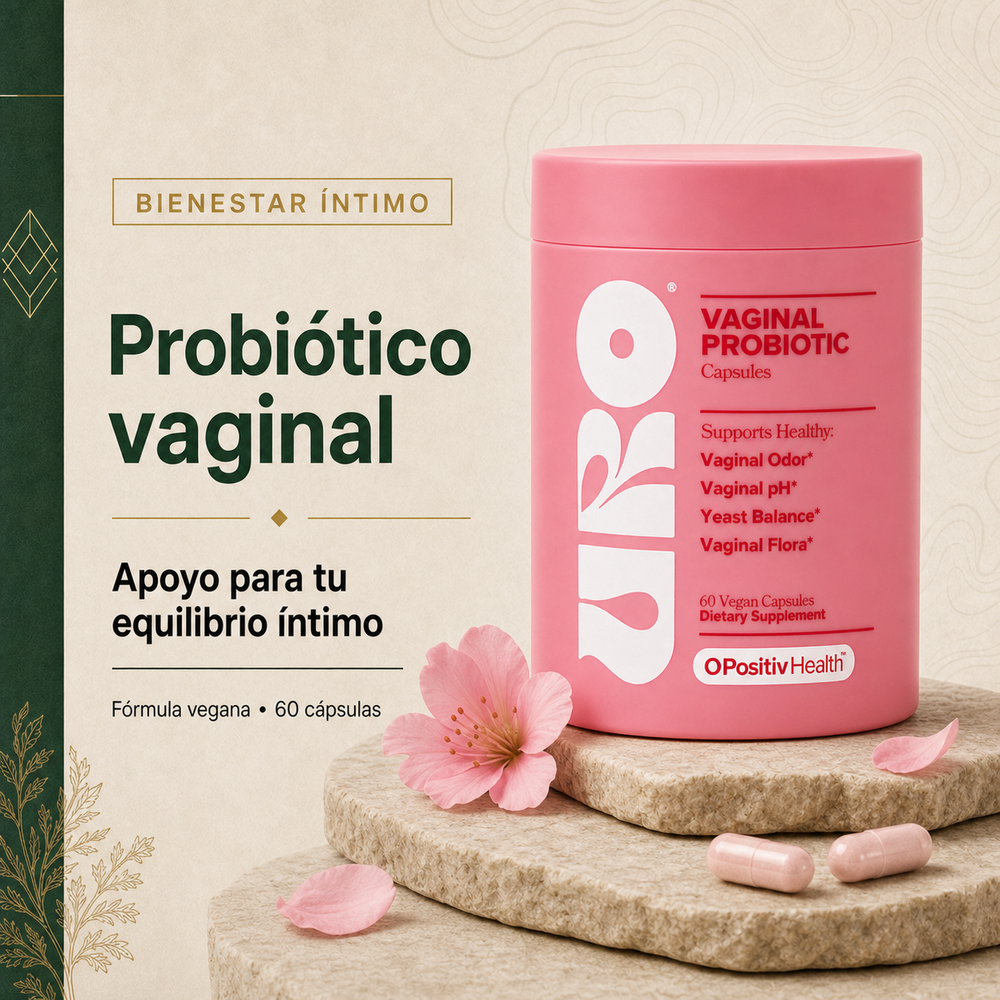 URO — Probiótico Vaginal en Cápsulas, Salud Íntima Femenina