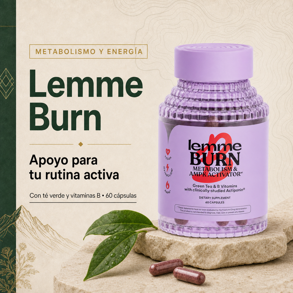 Lemme Burn — Activador de Metabolismo con AMPK y Vitaminas B